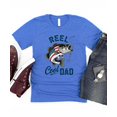 thumbnail image 4 of Funny Fishing Dad Shirt for Men Patriotic Bass Graphic Tee Fathers Day Gift for Outdoorsmen Heather Blue Shirt Adult X-Large, 4 of 6