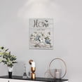 thumbnail image 2 of Farmhouse Flower Bathroom Decor Wall Art Rustic Hummingbird White Floral Pictures Wall Decor Relax Soak Unwind Home Sweet Home Canvas Painting Prints Artwork Decorations Framed for Bedroom 12"x16", 2 of 6