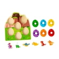thumbnail image 3 of Lipstore Wooden Peg Puzzle Color Sorting Shape Puzzle for Baby Children Boy and Girls, 3 of 8