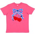 thumbnail image 3 of Inktastic USA Bow Youth T-Shirt, 3 of 5