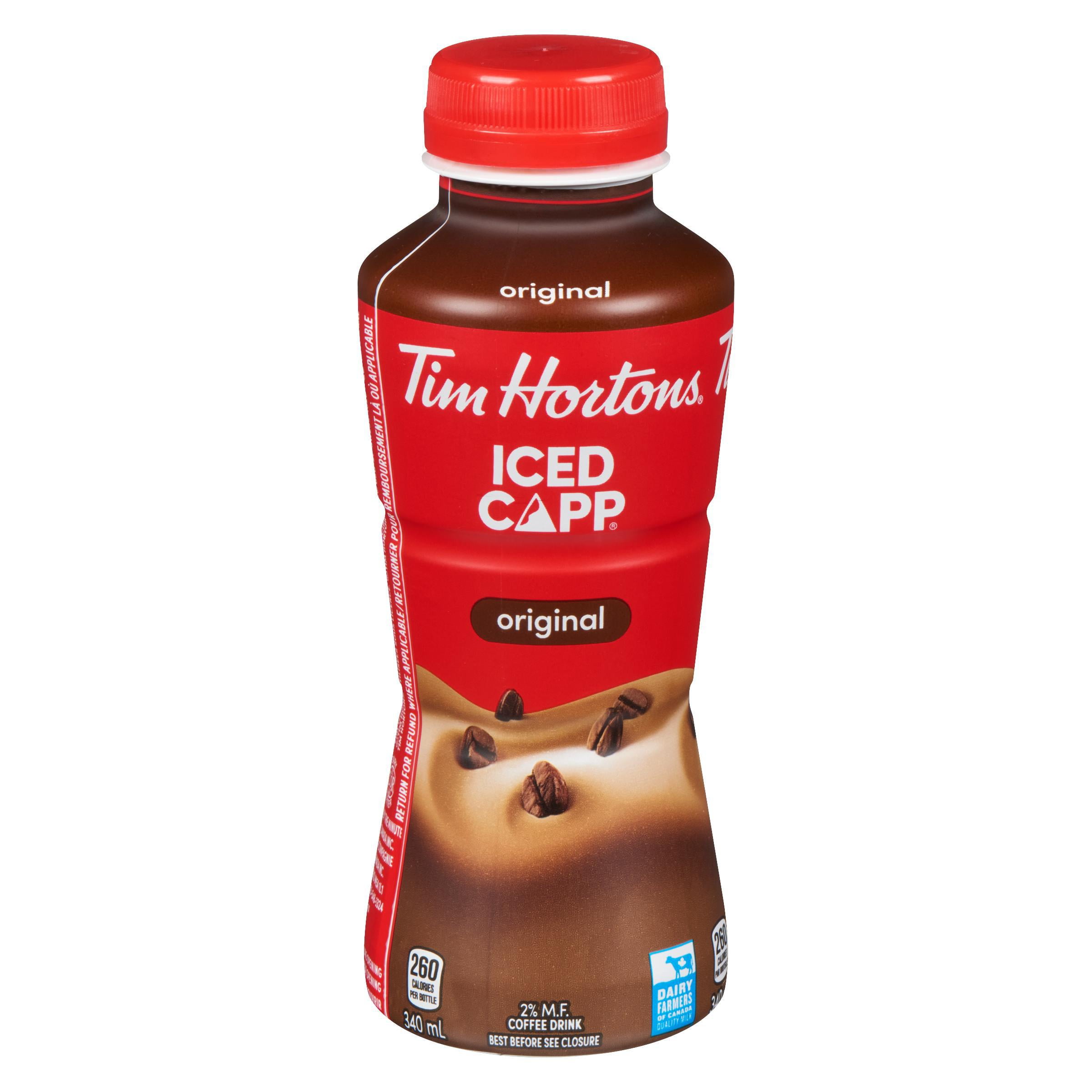 tim hortons frappe calories