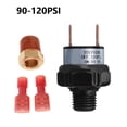 thumbnail image 1 of 1pc NPT1/8 Heavy Duty Pressure Switch Tank Mount for 12 Compressor Air Part, 1 of 8