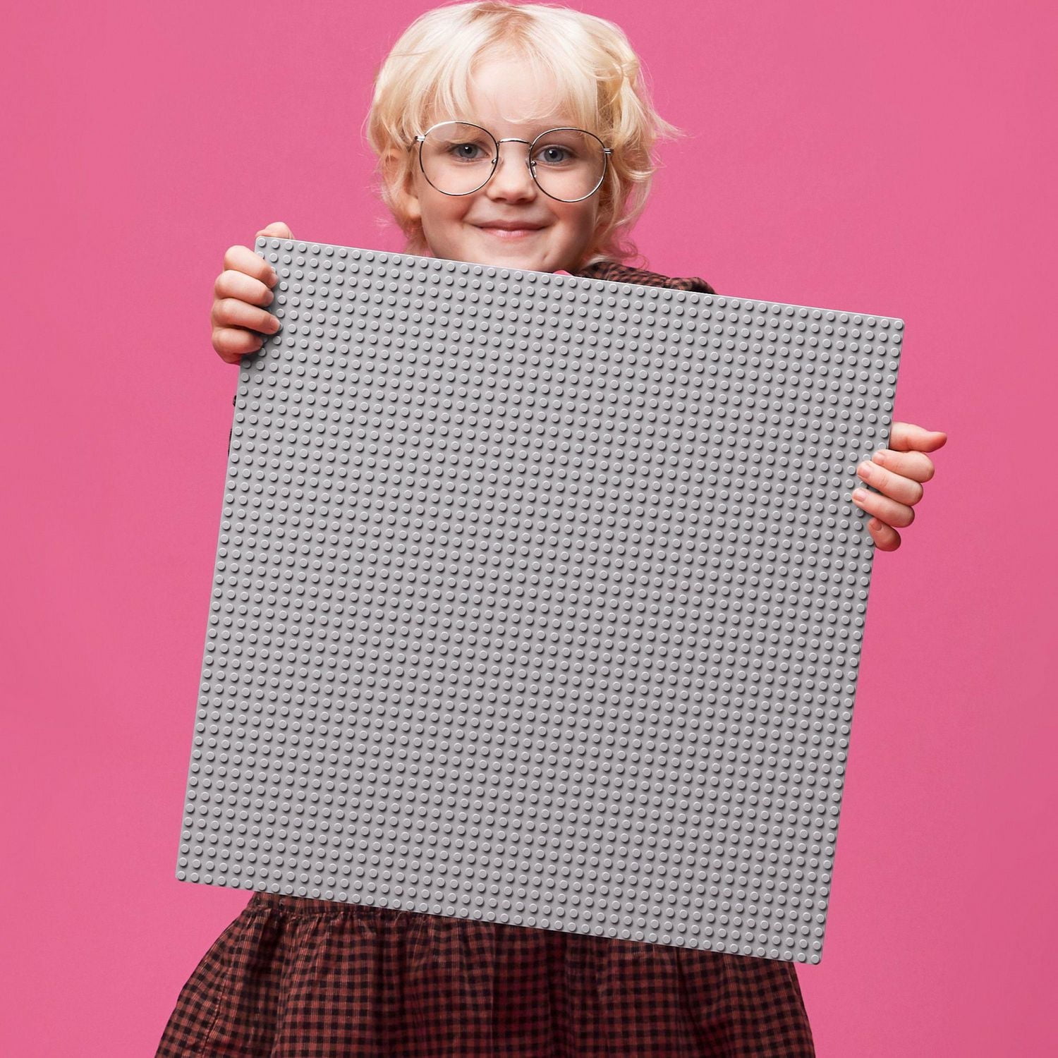 LEGO Classic Gray Baseplate 11024 Toy Building Kit (1 Pieces), Includes 1 Pieces, Ages 4+