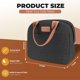 thumbnail image 2 of Bolsa Térmica EASYFUN para Almuerzo, Aislada y Antiderrames para Mujeres y Hombres, Negra, 2 of 7