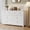 White, variant on Modern 8 Drawer Dresser for Bedroom, Home Office & Entryway, Spacious Wooden Storage Chest with Smooth Gliding Drawers, Easy Assembly