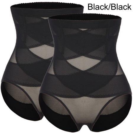 Zukuco 2PCS Shapewear for Women Waist Trainer Tummy Control Butt Lifter Panties Hi-Waist Short Stomach Body Shaper for women Waist Trainer Panty