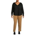 thumbnail image 2 of Terra & Sky Women's Plus Size Millennium Pants, 2 of 5