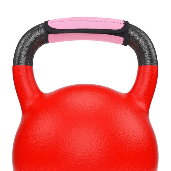 NIAIZEK Pink Neoprene Gym Barbell Pads Antislip for Dumbbells and Bars
