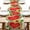 Watermelon Red-2, variant on Summer Octopus, Turtle, Starfish, Coral Coastal Tablecloth, Underwater Home Kitchen Restaurant Teal Marine Life Decoration, Marine Life Nautical Beach Decoration Indoor Outdoor Party Supplies 13x72