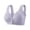 Blue, variant on Underwire-Free Women's Bra, Large Cup ABC, Breathable Fabric, Everyday Fashion & Relaxation