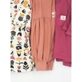 thumbnail image 4 of Little Star Organic Toddler Girl 3Pc Mixed Set T-Shirts, Sizes 12M-5T, 4 of 8