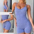 thumbnail image 5 of ZUARFY Sexy Women Sports Playsuits Gym Yoga Set Tracksuit Female Sleeveless Halter Bodycon Romper Solid Backless Skinny Jumpsuit, 5 of 19