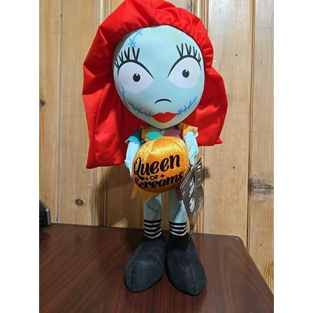 The Nightmare Before Christmas Sally Jack Skellington Halloween Greeter 18" New