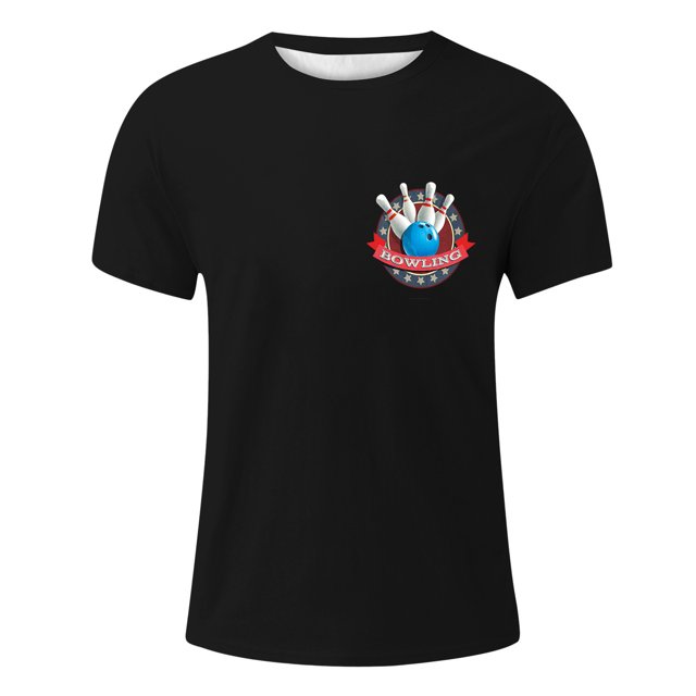 Huesdet T-Shirts Graphiques pour Hommes Couleur Imprimé de Lettres Col Ras du Cou Manches Courtes T-Shirts Été Décontracté Tee Hauts(Noir,G)