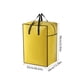 thumbnail image 3 of Bolsa organizadora de gran capacidad para guardar colchas | Plástico amarillo no tejido, plegable, para ropa de cama y mantas, con asas reforzadas y cremallera bidireccional, tallas S/M/L para, 3 of 6