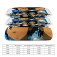 thumbnail image 2 of The Boondocks Printing Bedding Sets Decorative 3 Pieces Bedding Set(1 Duvet Cover Set 2 Pillow Shams) 86"x70", 2 of 8