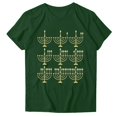 thumbnail image 4 of Blusas de Manga Corta para las Mujeres Divertida Impresión Cuello Redondo Camiseta Vintage, Blusas de Primavera para las Mujeres, 4 of 6