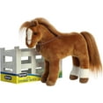 thumbnail image 5 of Aurora - Large Brown Breyer - Showstoppers - 13\" Quarter Horse - Exquisite Stuffed Animal, 5 of 9