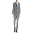 thumbnail image 5 of Mens Side Vent 2 Piece Light Gray Classic Fit Suit Giorgio, 5 of 5