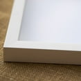 thumbnail image 4 of 16x28 Shadow Box Frame Painted White Real Wood with a Green Acid-Free Backing | 3/4" of Usuable, 4 of 8