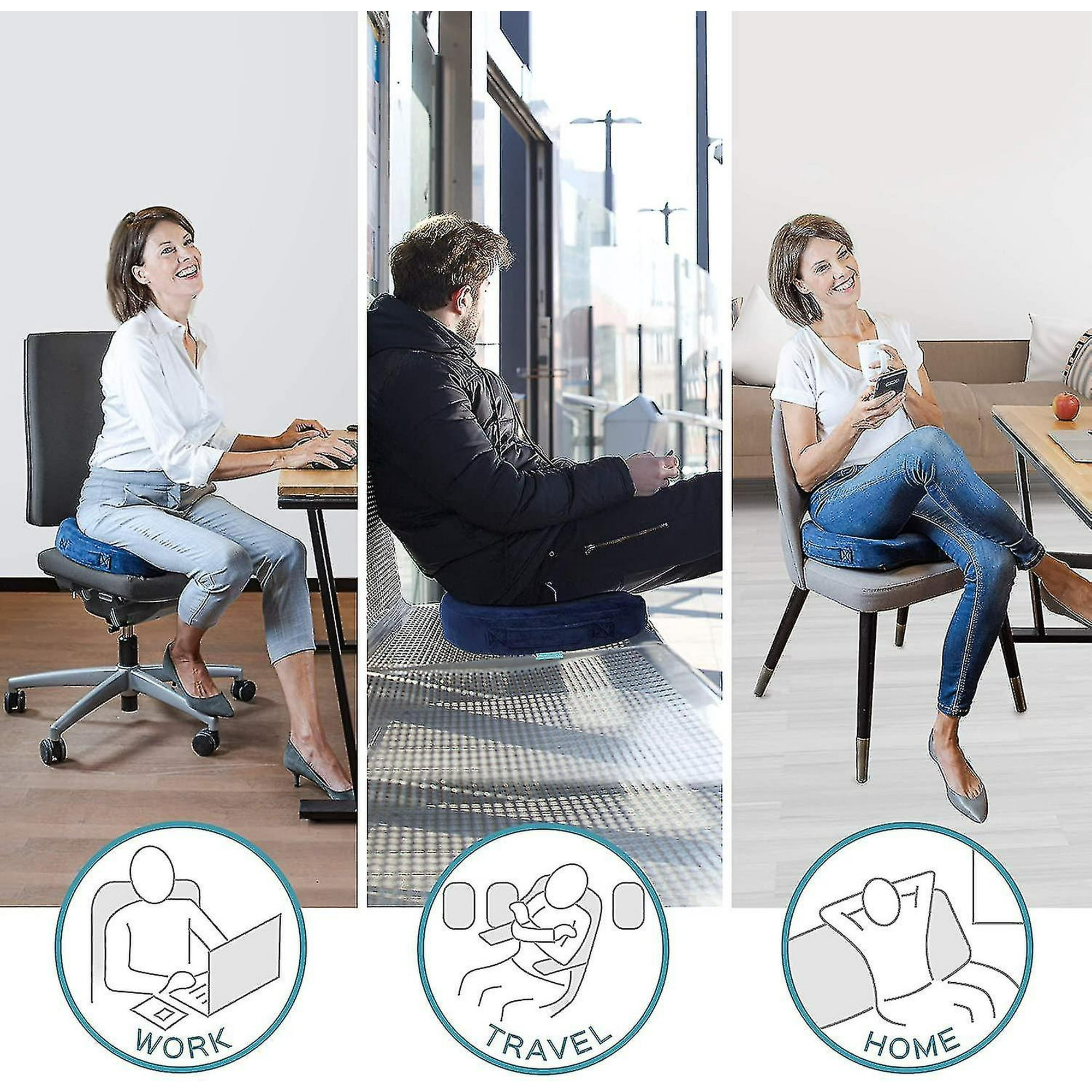 Gel memory foam office chair hotsell