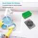 thumbnail image 4 of 2 jaboneras autodrenantes, soporte de silicona premium para jabón, ahorrador de jabón para ducha, cocina, bañera, maquinilla de afeitar, esponjas, fácil de limpiar con un poco de agua, prolonga la vida útil del jabón, fácil de secar oso de fresa Electrónica, 4 of 5