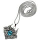 thumbnail image 4 of Collar de ojo malvado Cadena de cuello de acero inoxidable Collar colgante de ojo malvado cadena, 4 of 6