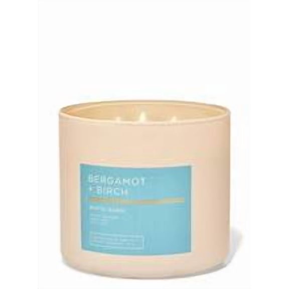 White Barn Bergamot Birch, 3 wick Candle