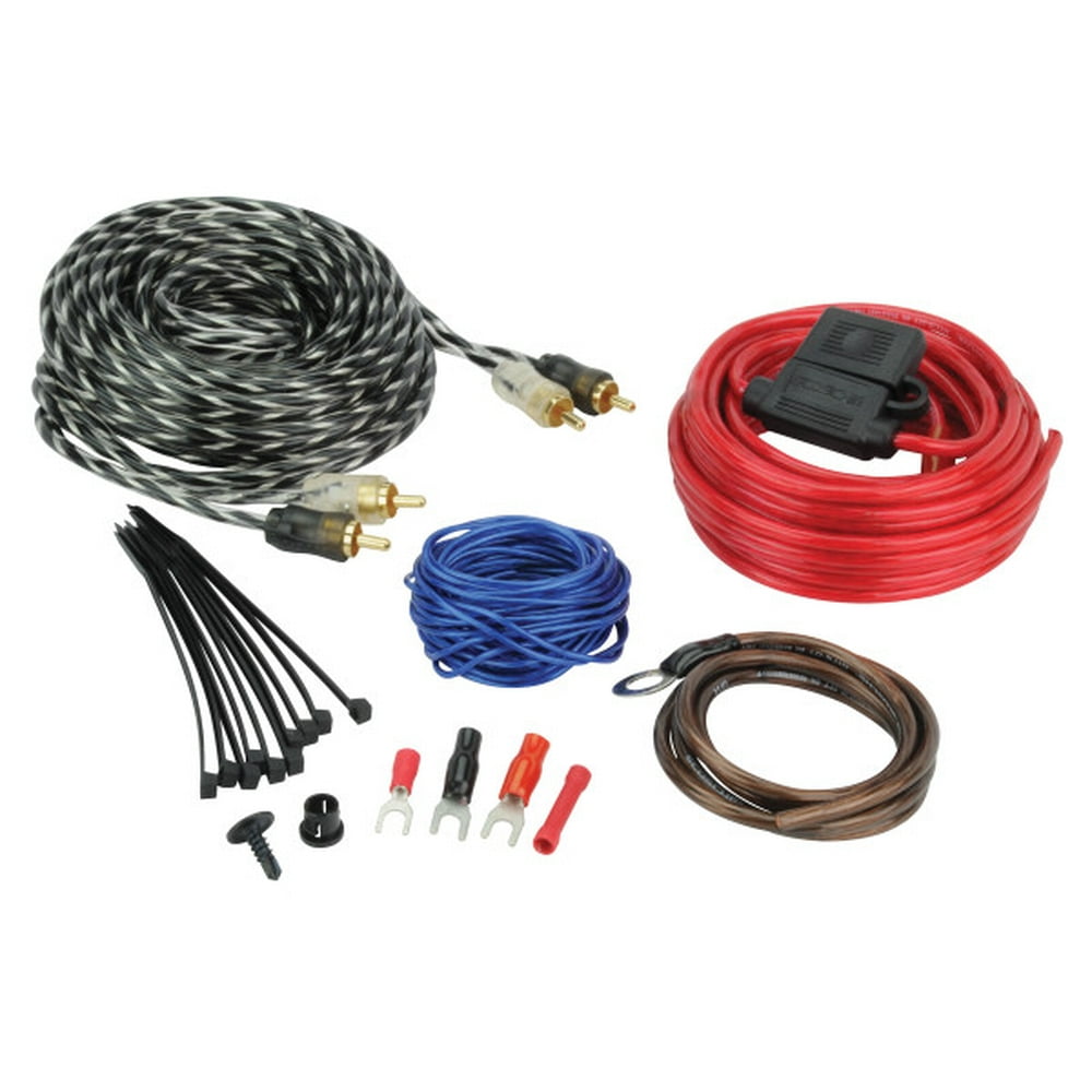 Scosche Kpa12ccsd 2Channel Car Stereo Amplifier Wiring Kit Walmart