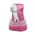 thumbnail image 5 of HJYCHN Girls Dress Sleeveless Bowknot Tutu Party Gown with Puffy Skirt for Toddler Dress 6-7 Years, 5 of 6