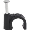 thumbnail image 2 of QualGear 8mm Cable Clips, Black, 100 Pack, CC8-B-100-P, 2 of 2