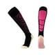 thumbnail image 3 of Calcetines deportivos de fútbol hasta la rodilla, calcetines largos de tubo, calcetines deportivos de fútbol Negro y rosa, 3 of 9