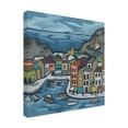 thumbnail image 2 of June Erica Vess 'Mosaic Harbor II' Canvas Art, 2 of 3