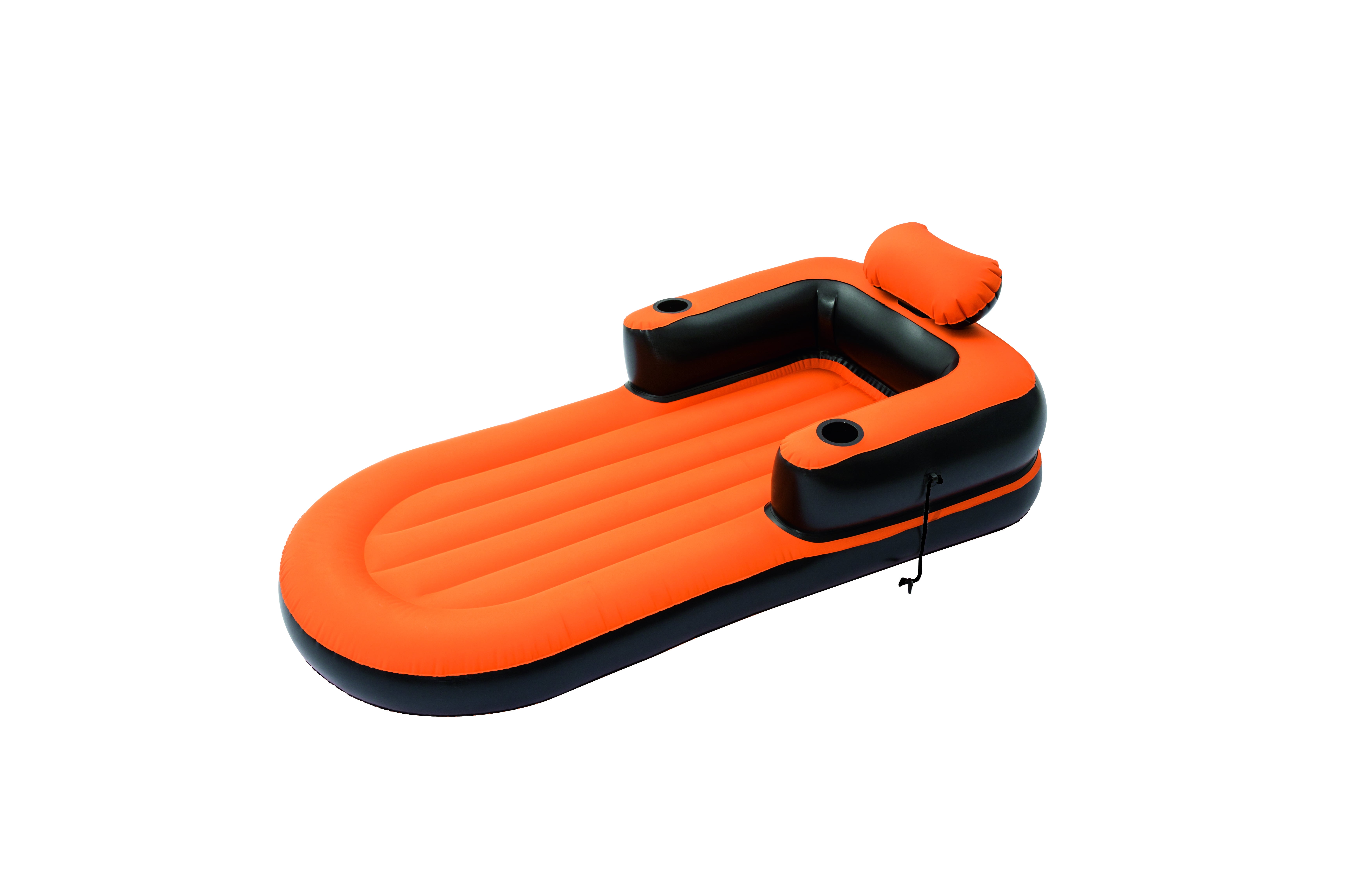 Ozark Trail Ultra Deluxe Inflatable Lounge, Orange