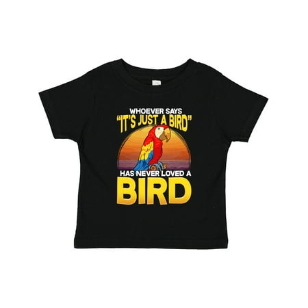 

Inktastic Parrot Funny Bird Lover Gift Toddler Boy or Toddler Girl T-Shirt