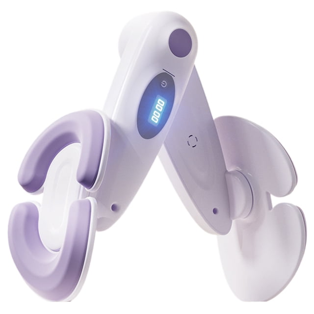 Likrtyny Ejercitador Digital Interno Del Muslo Con Contador Ajustable Hip Shaper Master (púrpura)