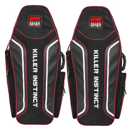 Killer Instinct 36 Slayer Coffin Padded Crossbow Case Black (2 Pack)