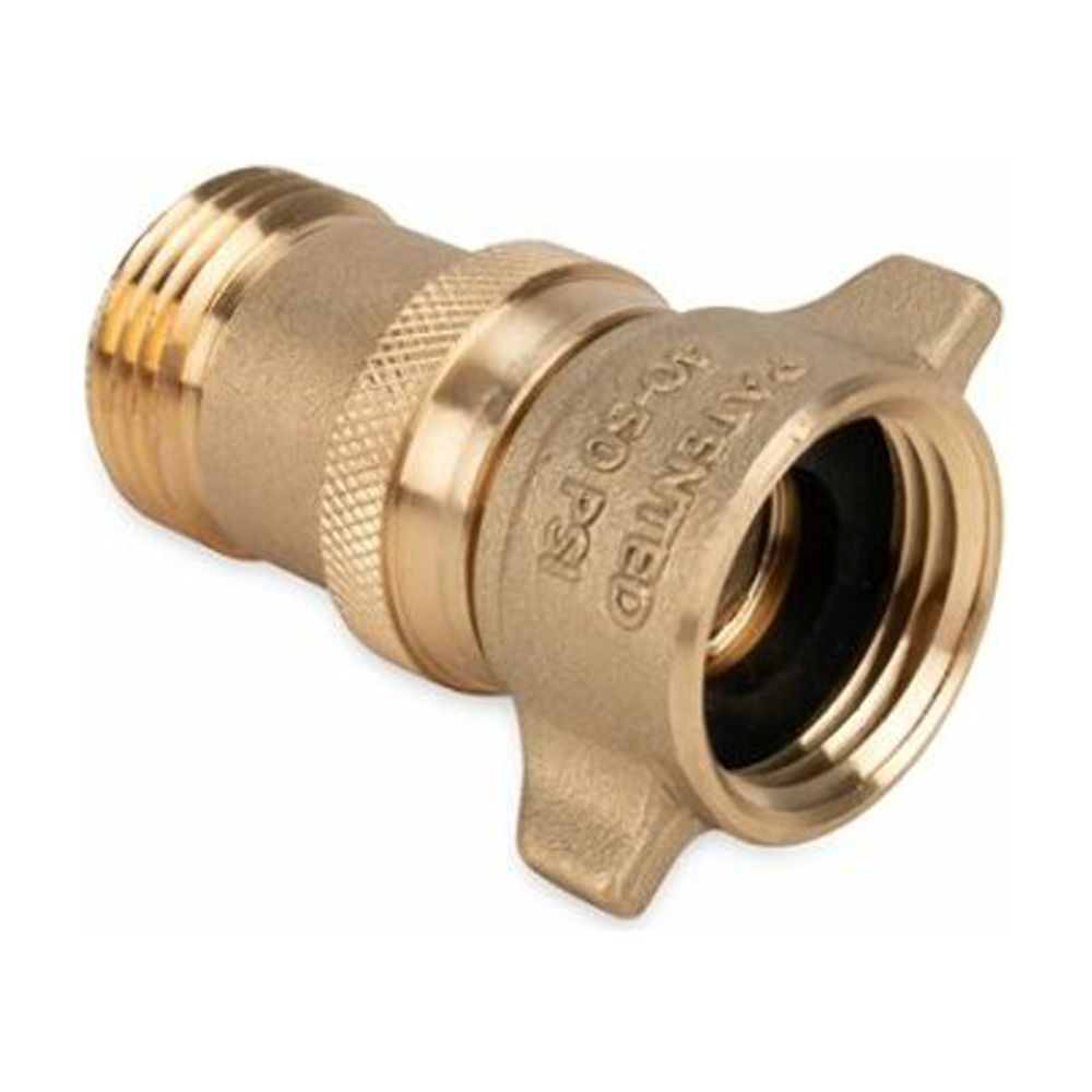 Camco 40055 RV Brass Inline Water Pressure Regulator for Protecting RV Plumbing and Hoses from High-Pressure City Water - image 3 of 10