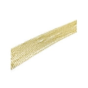 Blue Moon Beads Gold Metal Findings Cable Chain for Jewelry Making, 100 inches-Unisex-Teen to Adult