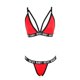 thumbnail image 3 of Gibobby Conjuntos de Lencería Pijamas Panty de noche y conjunto Lencería Mujer Sujetador Ropa de dormir Sexy Backless(Rojo, L), 3 of 5