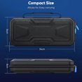 thumbnail image 4 of HLONK Étui de Rangement Portable Coque Rigide en EVA Antichoc Étui de Protection Sac de Rangement avec Poignée Étui de Transport de Voyage pour Accessoires de Console de Jeu PS5 Portal, 4 of 8