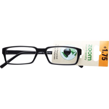 Zoom Eco Friendly Reader Mens Black 1.75