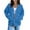 Blue#002, variant on STICHOU Womens Zip Up Hoodies Plus Size Casual Fleece Lined Sweatshirts Fall Fashion Jackets Comfort Warm Coat Winter Clothes Blue XL