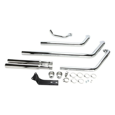 Cobra Speedster Exhaust w/Powerport Chrome Shorts (4718T)