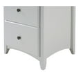 thumbnail image 5 of Camaflexi Shaker Style 2 Drawer Night Stand - White Finish, 5 of 6