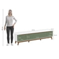 thumbnail image 4 of Mueble TV 85" Kappesberg 218cm con 3 Puertas Blanco/Verde, 4 of 10
