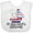 AA-White, variant on Inktastic My Great Grandma Loves Me Grandson Boys Baby Bib