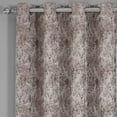 thumbnail image 2 of Pair (Set of 2) Bali 100% Blackout Wide Curtain Panels Thermal Insulated - 108x63 - Brown, 2 of 3