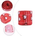 thumbnail image 6 of 1PCS Valentine's Day Ribbon - Wired Red Hearts, 2" for Wreath Bow Wrapping Gift & Party Supplies, 6 of 6