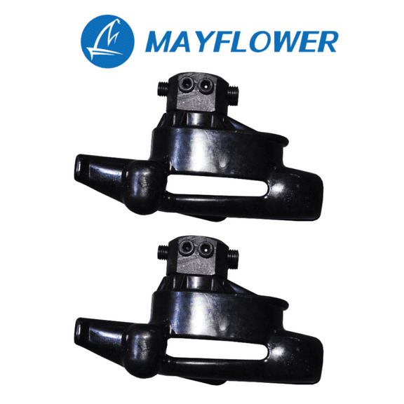 2pcs Tire Changer Plastic Nylon Mount/Demount Duckhead Full Assembly Rim Clamp